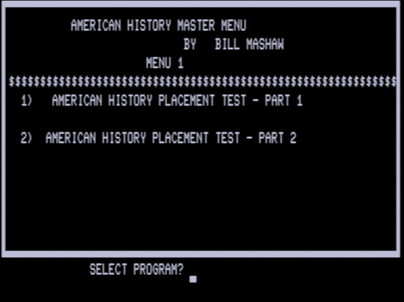 Screen shot